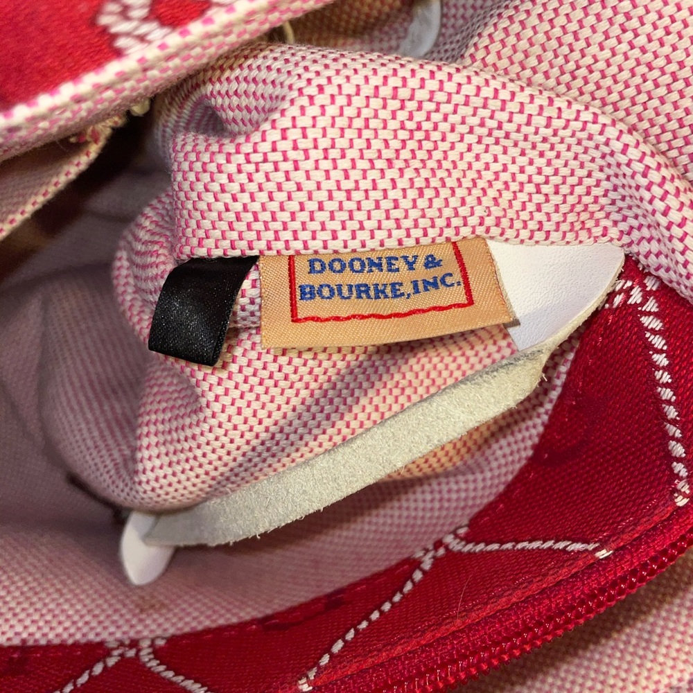 Dooney & Bourke Red & White Nautical bag - Picture 7 of 16